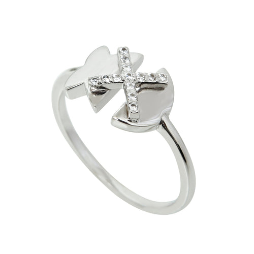 Bague Croisette