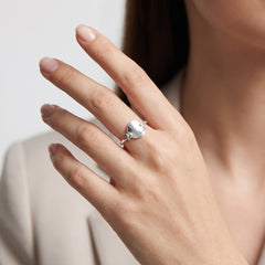 Bubulle collection ring