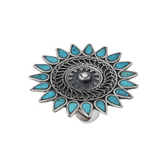 Zuni Flower Ring