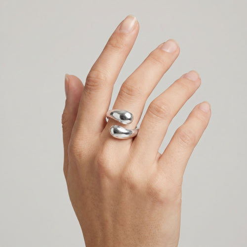 Toi & Moi Drop Ring