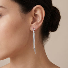 Boucles d'Oreilles Multi-Chaînes Serpent