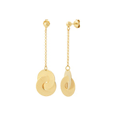 Boucles d'Oreilles Longues Disco