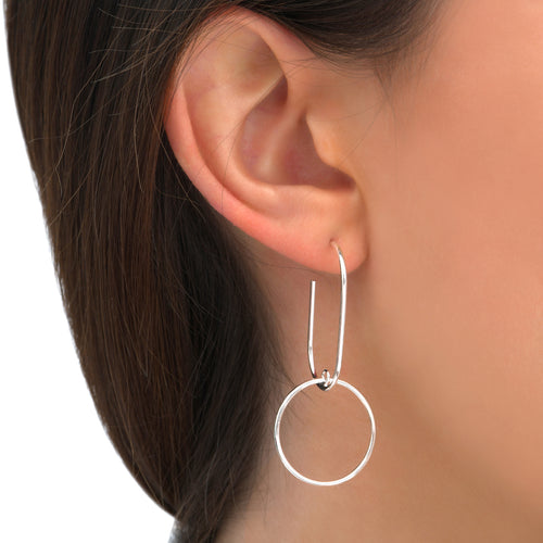 Sienna hoop earrings
