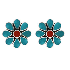 Boucles d'oreilles Zuni Flower