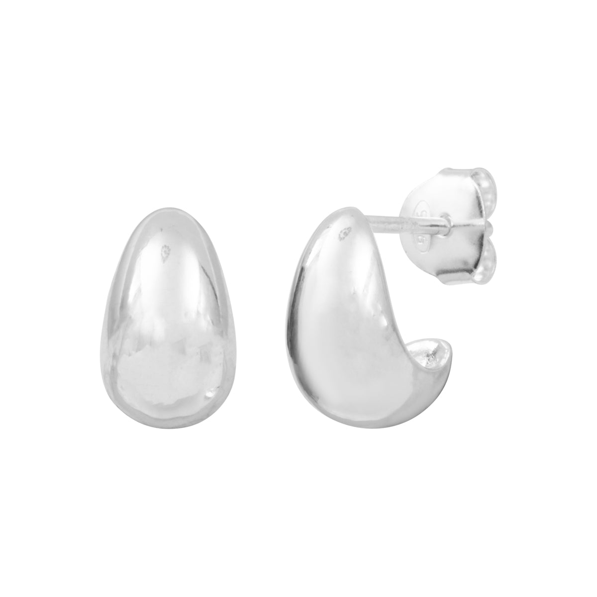 Euodra Harmony Ball Boucles D'Oreilles Animaux En Argent Sterling Pour