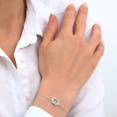 Bracelet Sissi Green Amethyst