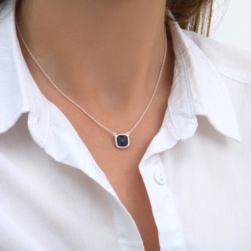 Sissi Blue Sapphire Necklace