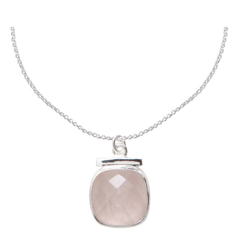 La Pompadour Rose Quartz Necklace