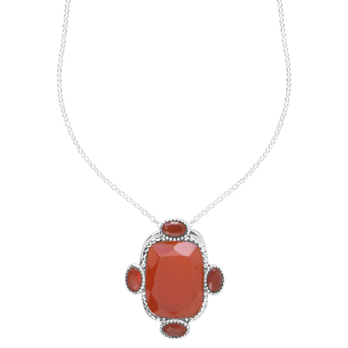 Collier Le Monde de Frida Cornaline