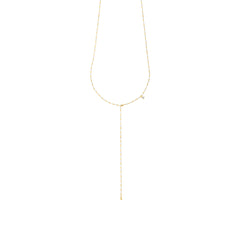 Collier Y mimi Blanc