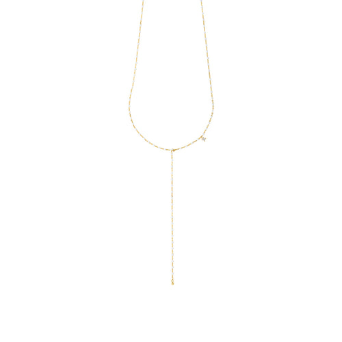 Collier Y mimi Blanc