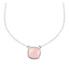 Collier Sissi Rose Quartz