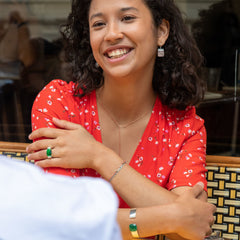 La Pompadour Green Onyx Bracelet