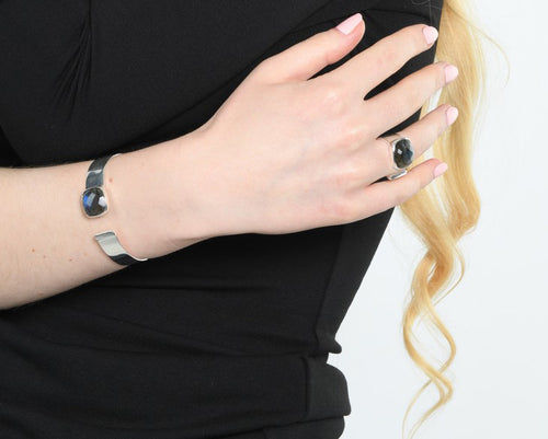 La Pompadour Bracelet Onyx Black