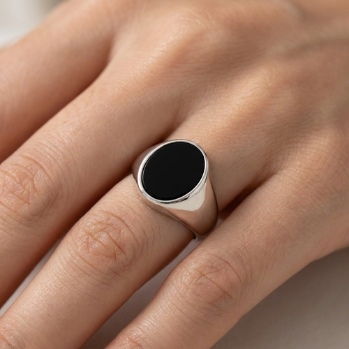 Chevalière Onyx