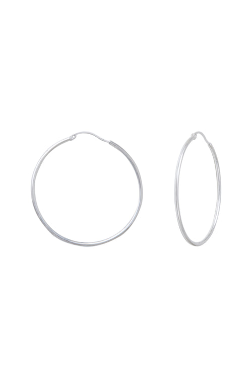 Boucles d'oreilles Créoles Lisses