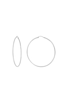 Boucles d'oreilles Créoles Lisses