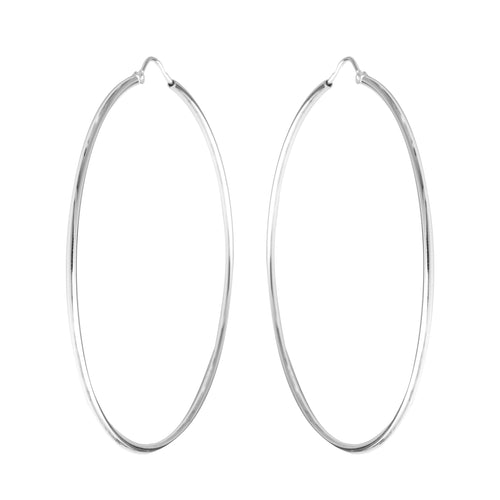 Boucles d'oreilles Créoles Lisses