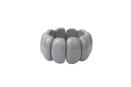 Gray Acetate Bracelet