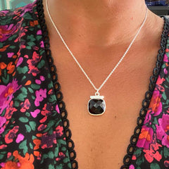 Collier La Pompadour Onyx Noir