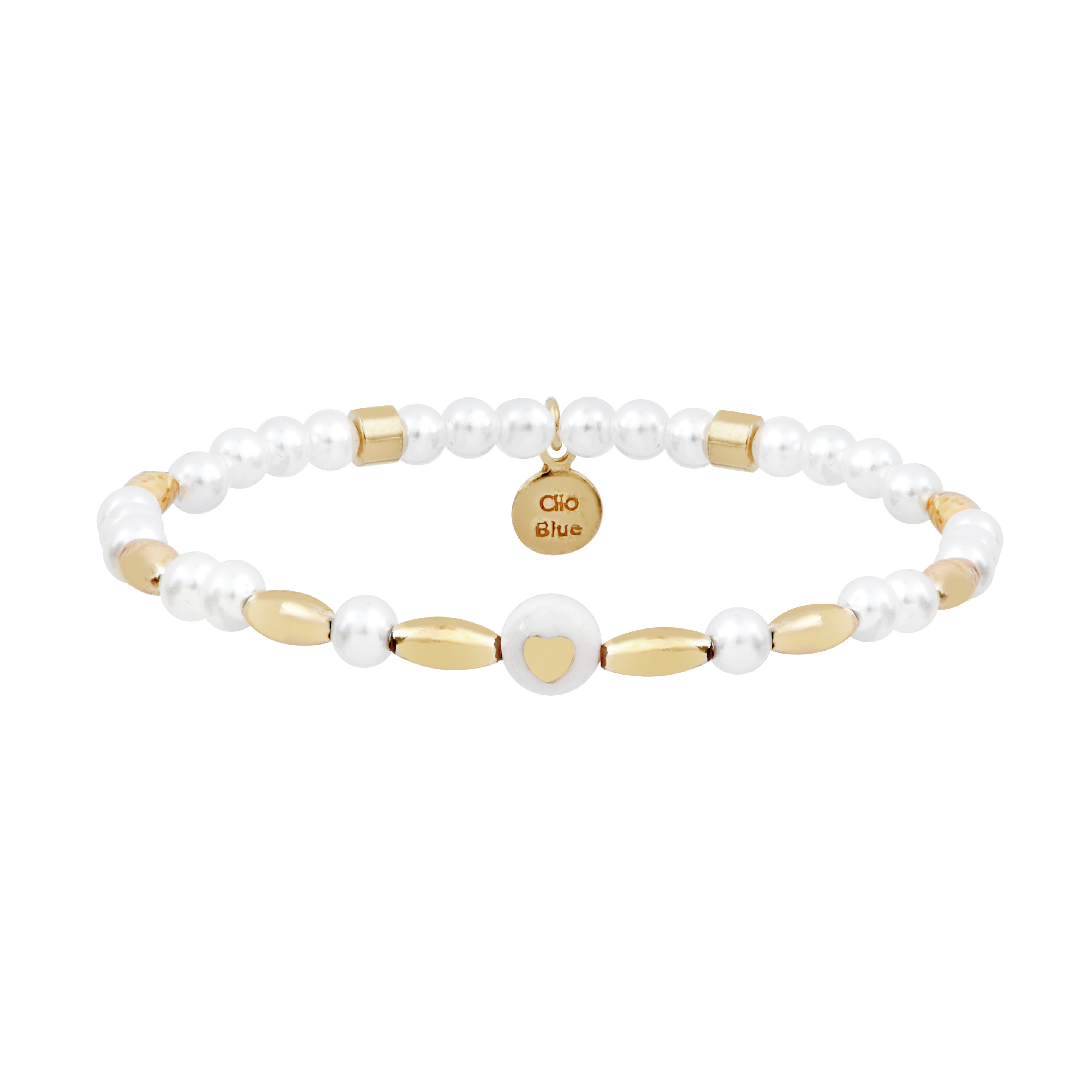 Bracelet Love Gold Blanc