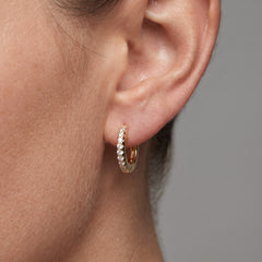 Boucles d'Oreilles Marylin Dorées