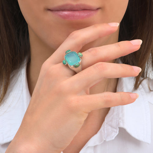 Frida Chalcedony Ring