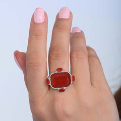 Frida Carnelian Ring