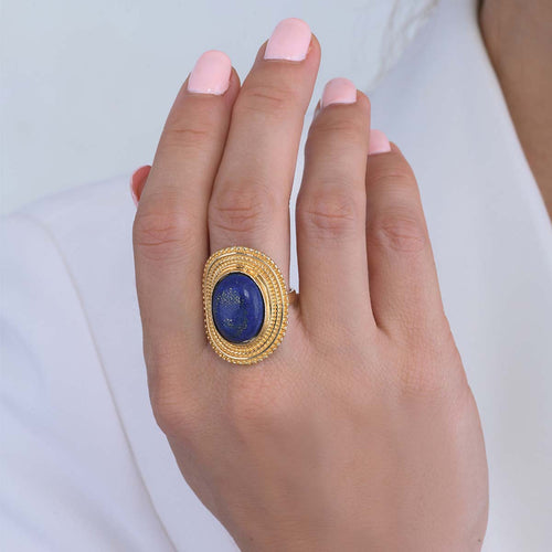 Bollywood Lapis Ring