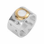 Two-tone Medici Ring