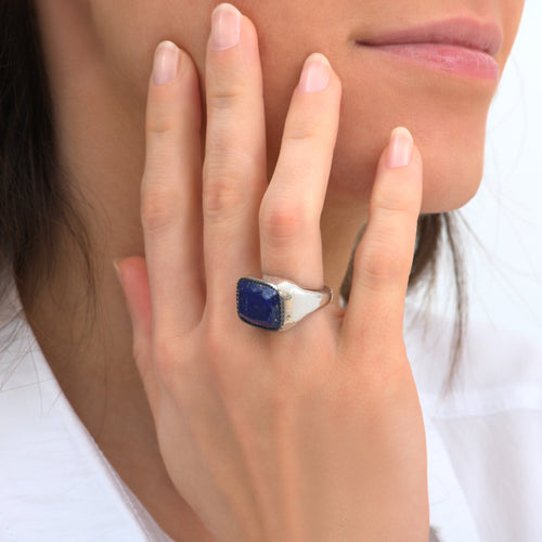 Daya Lapis Lazuli Ring