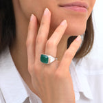 Bague Daya Onyx Vert