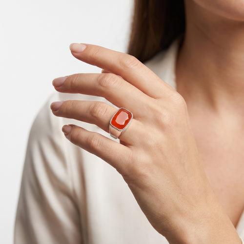 Daya Carnelian Ring