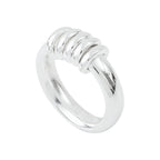 Sabbia &amp; Lucido Silver Ring