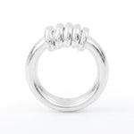 Bague Sabbia & Lucido Argent