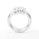 Bague Sabbia & Lucido Argent
