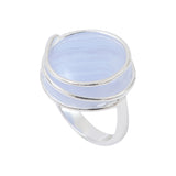 Bague Tourbillon Calcédoine