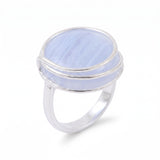 Bague Tourbillon Calcédoine