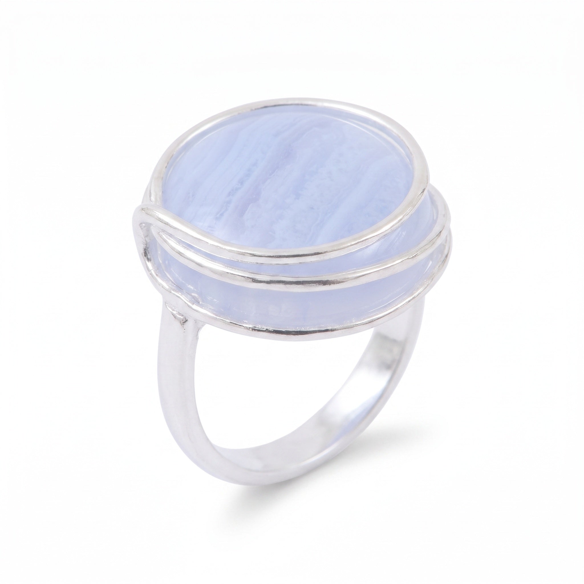 Bague Tourbillon Calcédoine