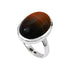 Bague Cabochon Œil de Tigre Grace