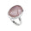 Bague Cabochon Quartz Rose Grace