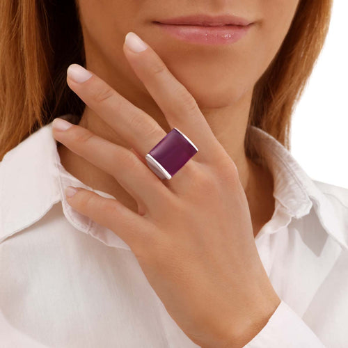 Amethyst Signet Ring