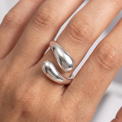 Toi & Moi Drop Ring