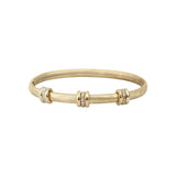 Bracelet Jonc Sabbia & Lucido Doré