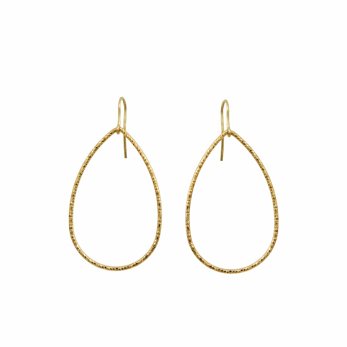 Boucles Gouttes Dorées