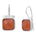 Boucles d'oreilles La Pompadour Cornaline