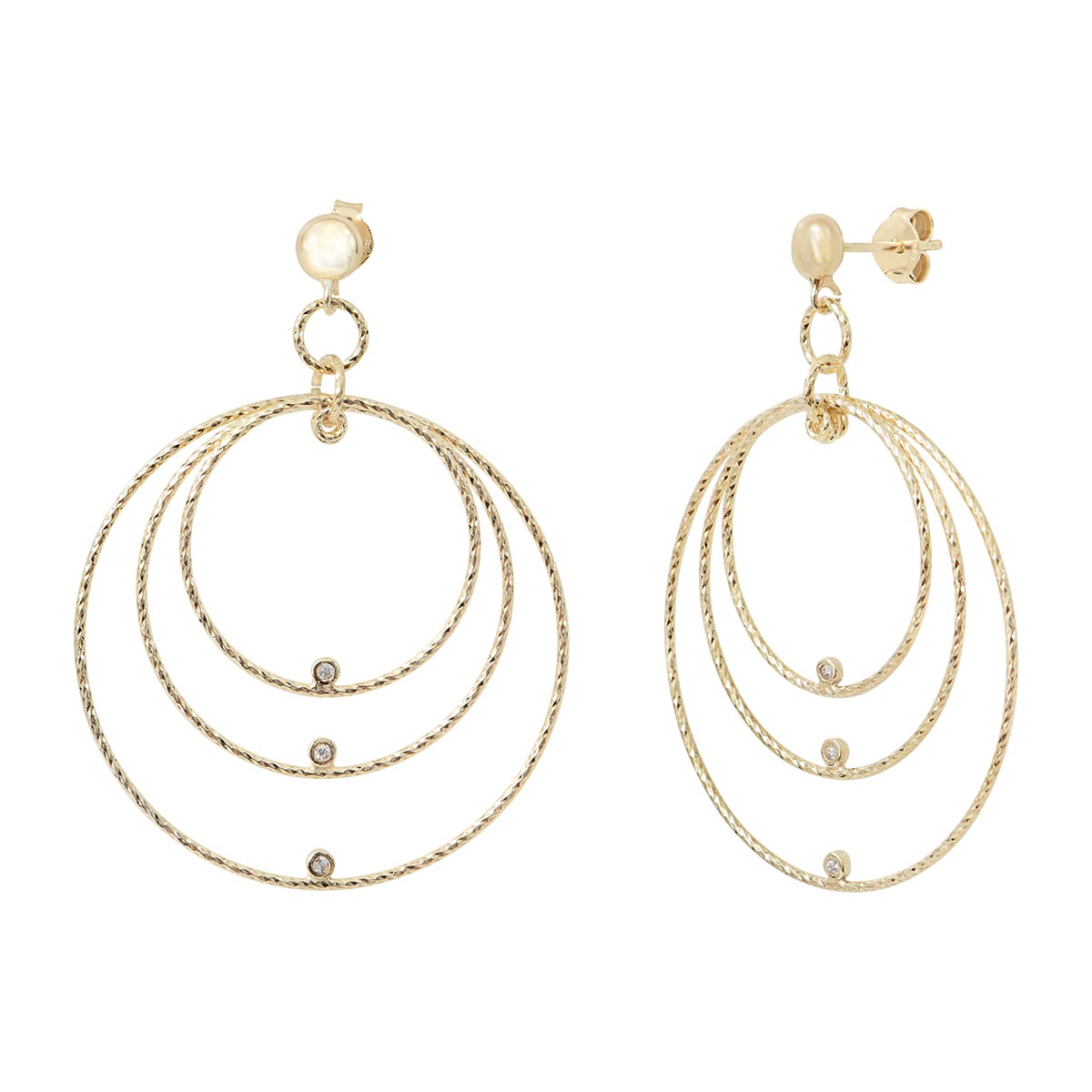 Boucles d'Oreilles Persépolis Brillants