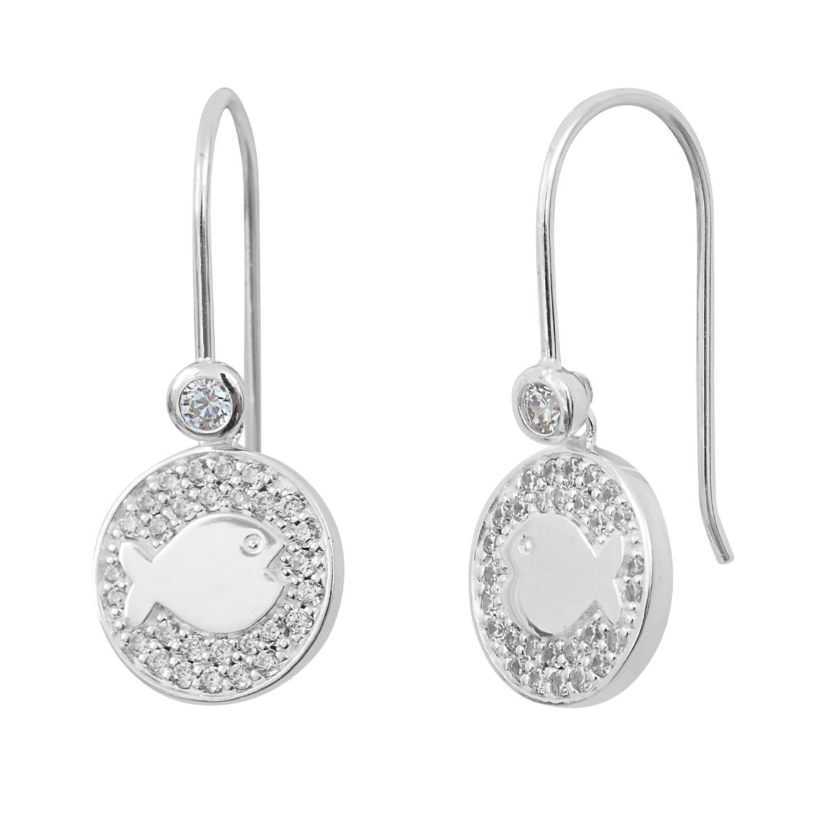 Boucles d'oreilles Diamond Fish