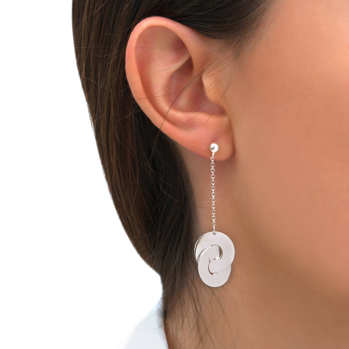 Boucles d'Oreilles Longues Disco