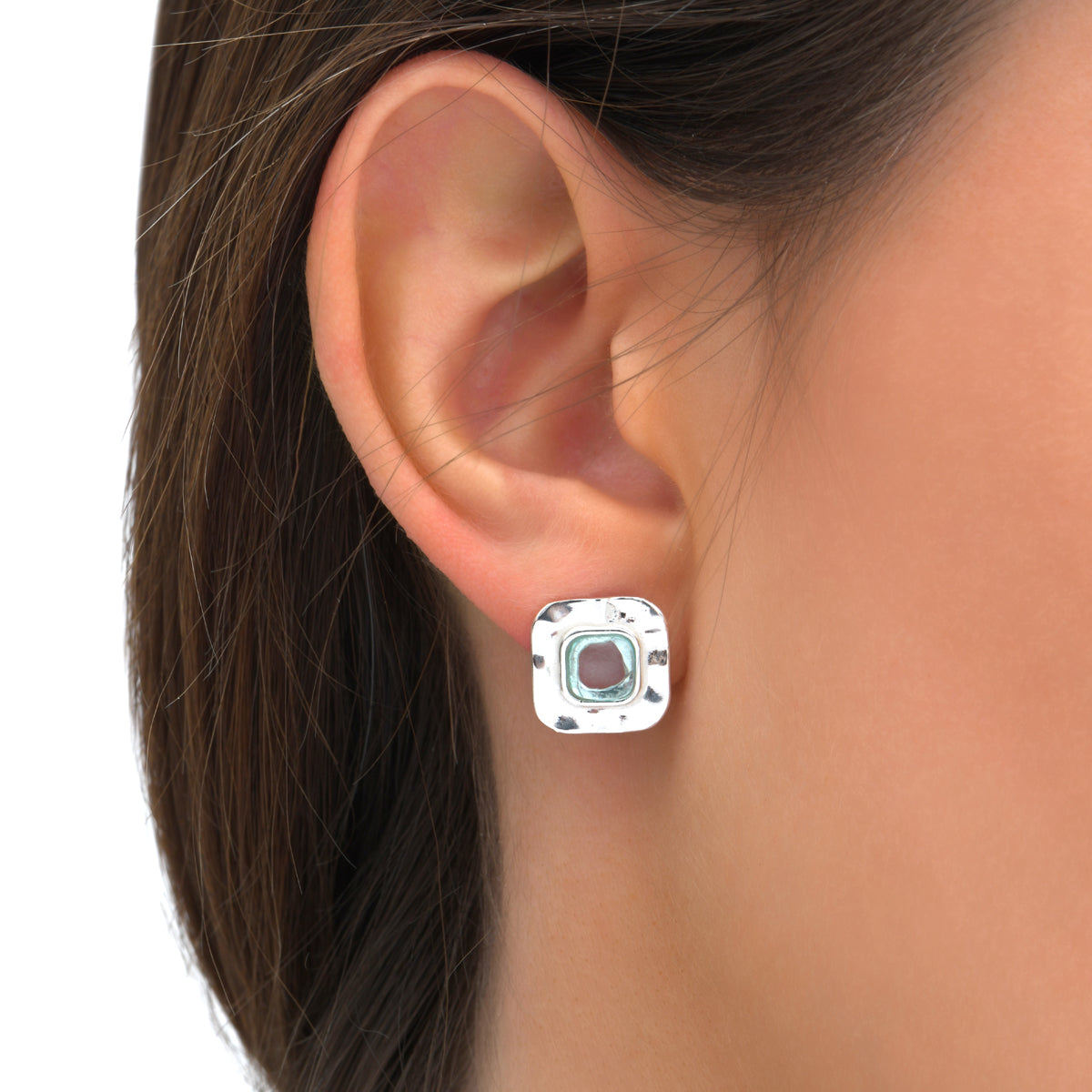 Boucles d'oreilles Côme Argent